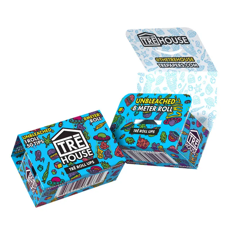 TRE HOUSE Roll Ups rullepapir Ultra Thin med filter