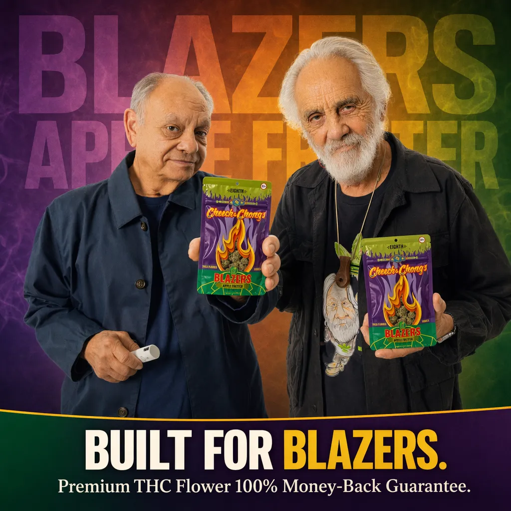 Cheech & Chong Blazers Apple Fritter Premium THCa-blomst 3,5g søt