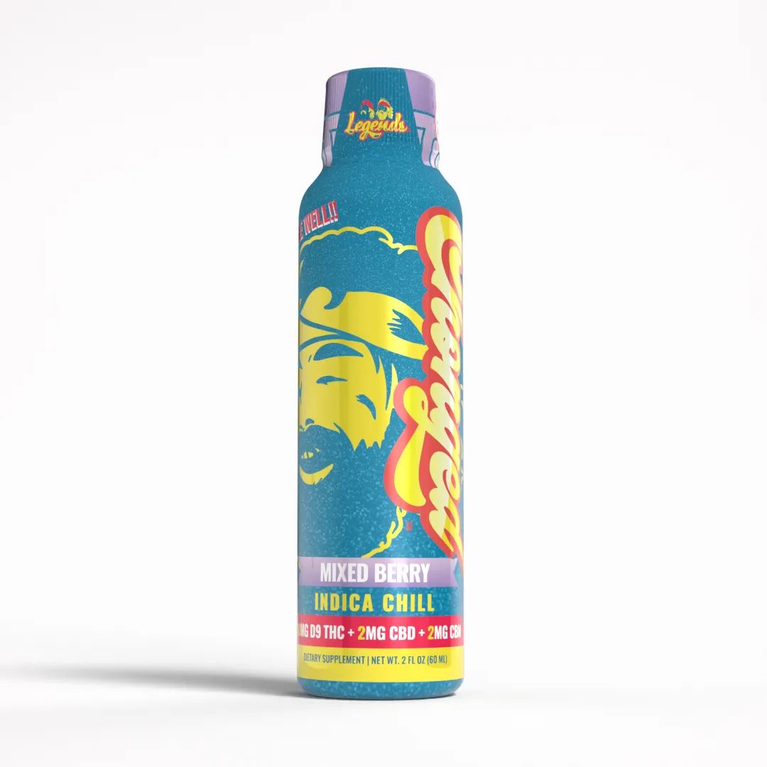 Cheech & Chong Legends Mixed Berry THC-shot 120 mg indica