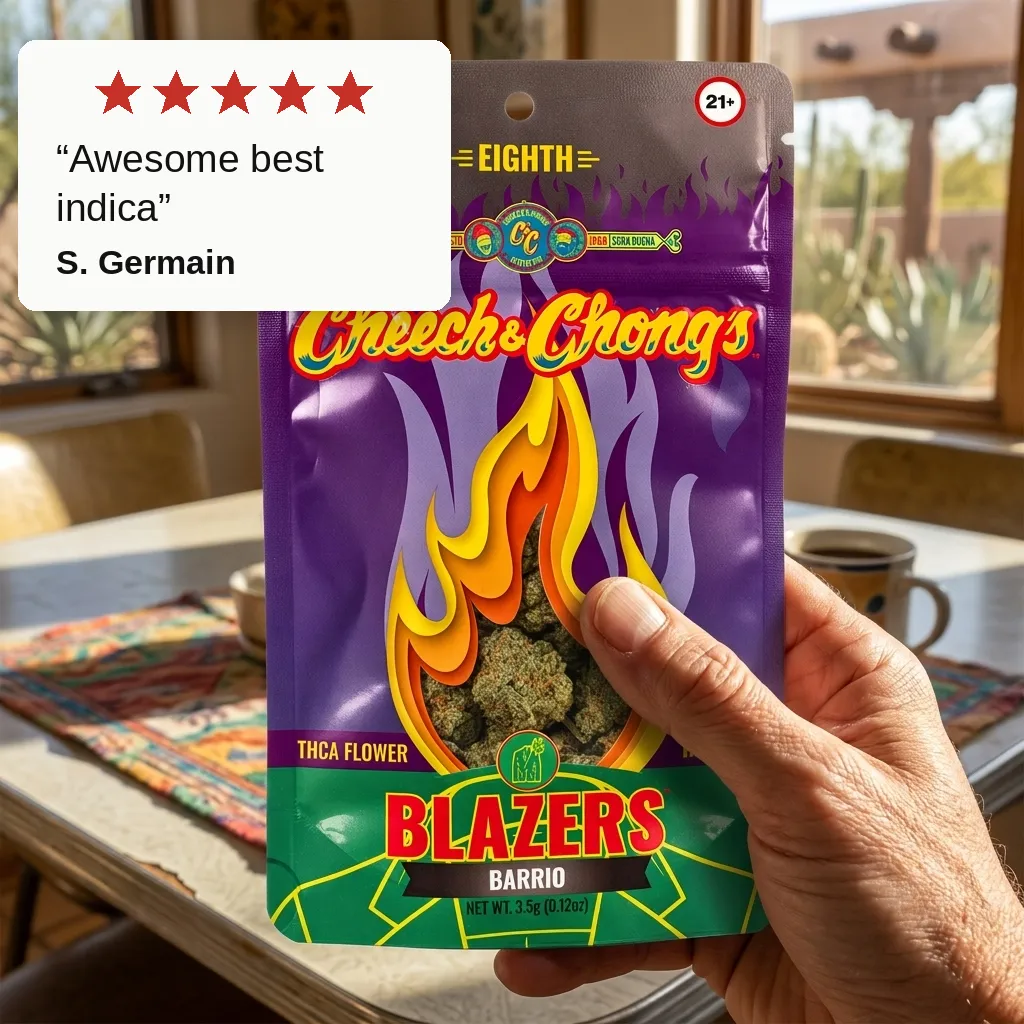 Cheech & Chong Blazers Barrio THCa-blomst 3,5 g indica