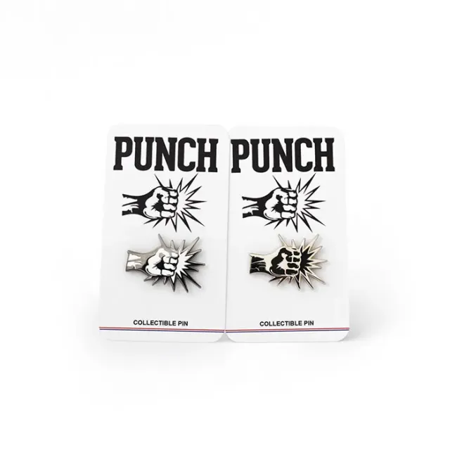 Punch Bar Punch Hat Pin pin til caps emalje
