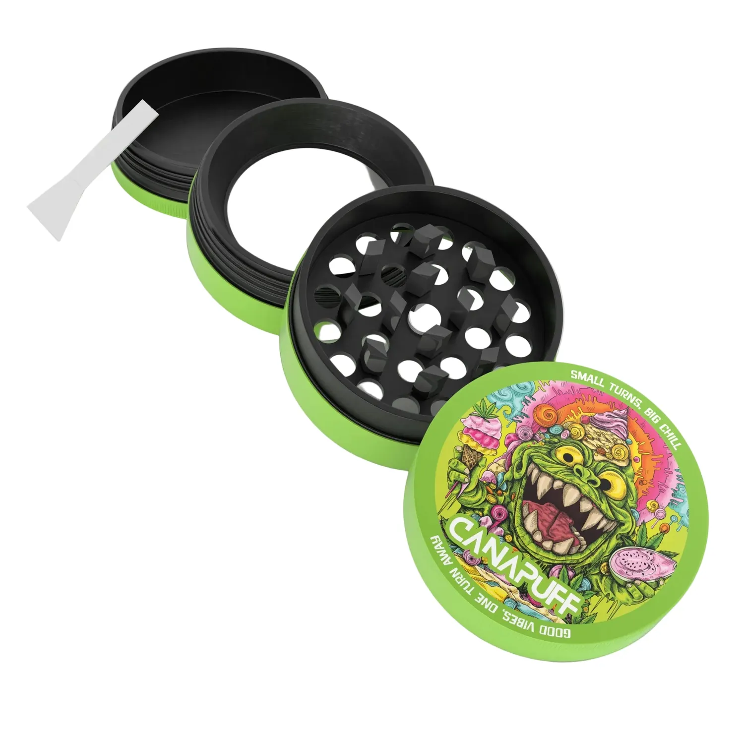 Canapuff Guava Gelato metallgrinder 60mm 4-delt