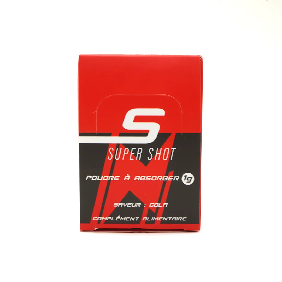LeGrossiste Super Shot energipulver cola 1 stk
