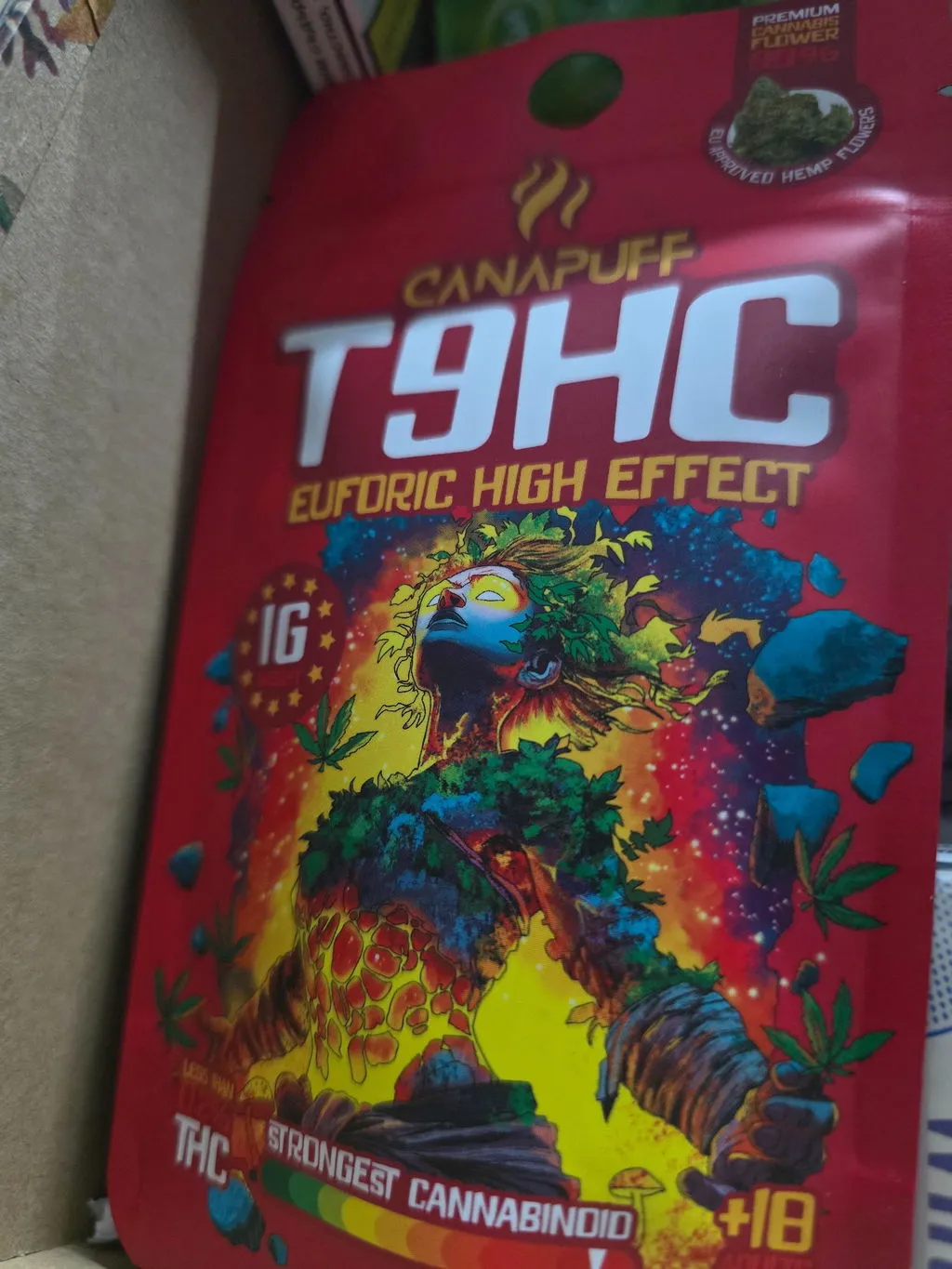 CANAPUFF T8HC Jungle Monkey joint 2g 99% tropisk