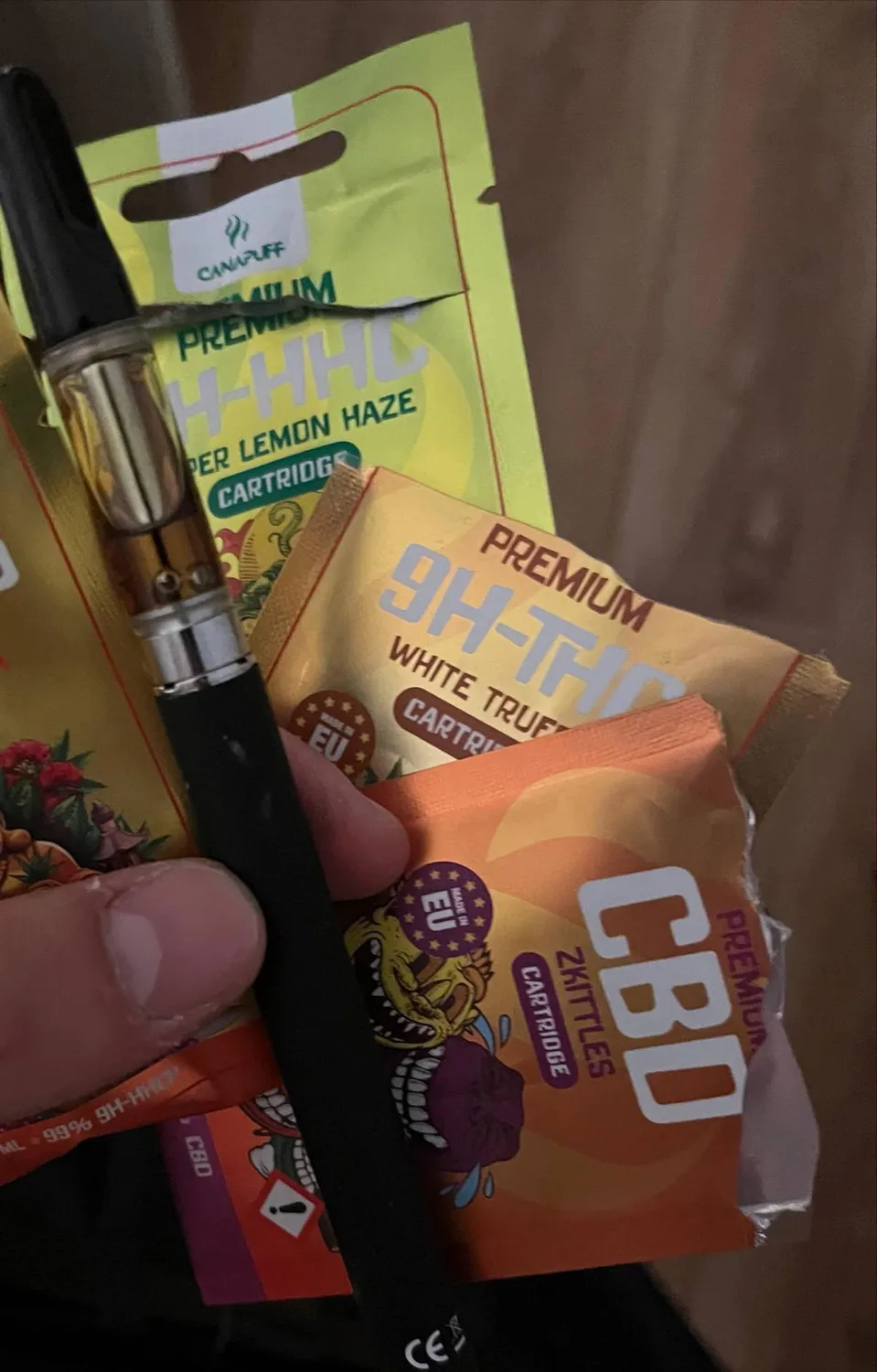 Canapuff CBD Recovery vapepatron 95% 1 ml