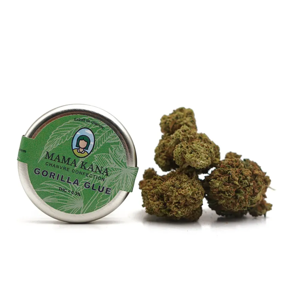 LeGrossiste Gorilla Glue CBD-blomst 5 x 2g indoor