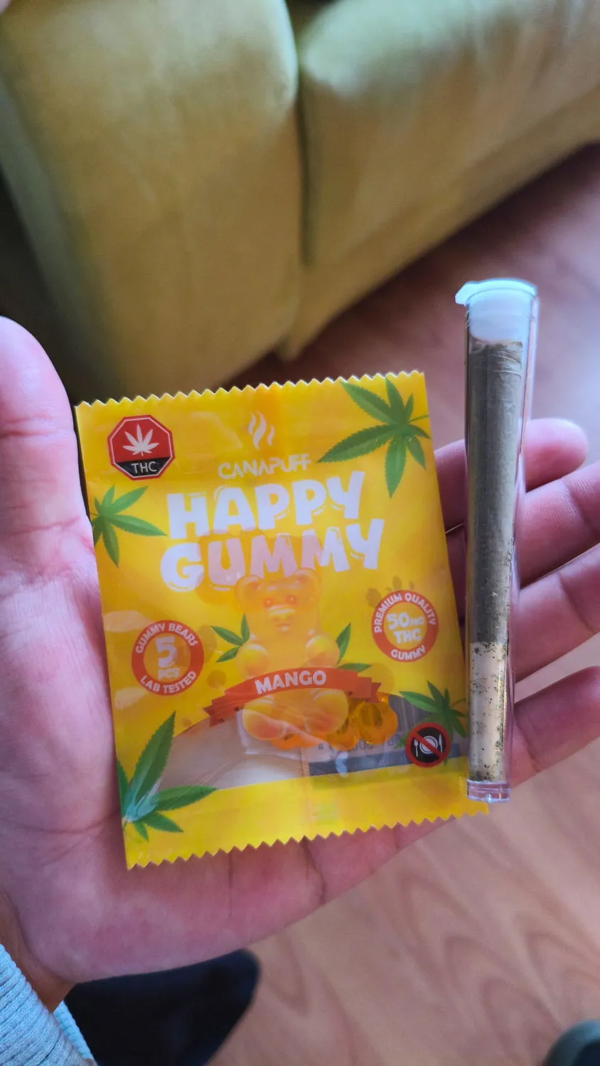 CanaPuff THP420 Amnesia joint 2 g 60% krydret urt
