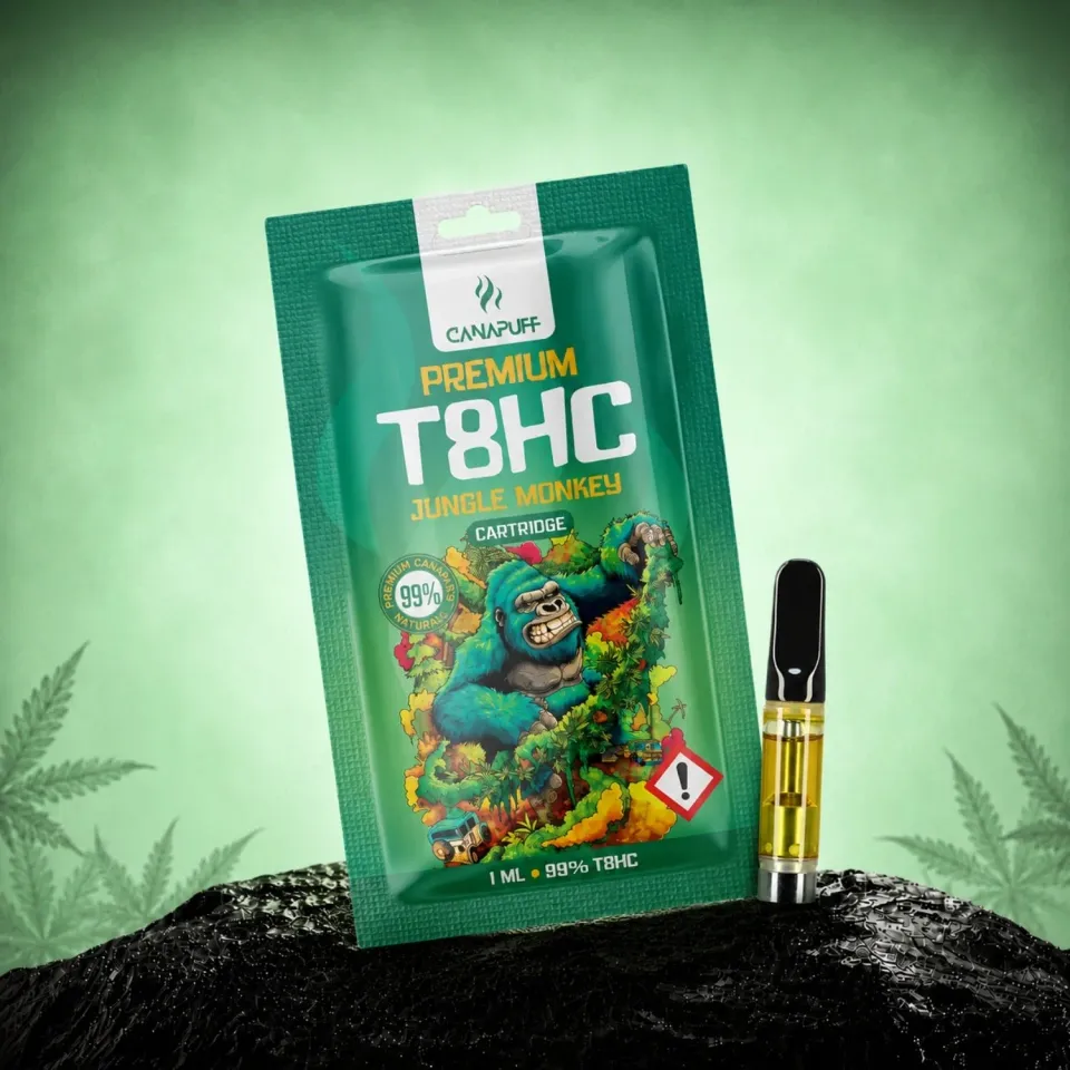 Canapuff T8HC Jungle Monkey vapepatron 99% 