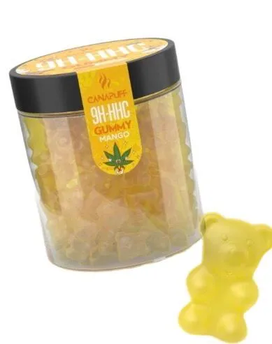 Canapuff 9H-HHC Gummies Mango vingummi 10 stk søt