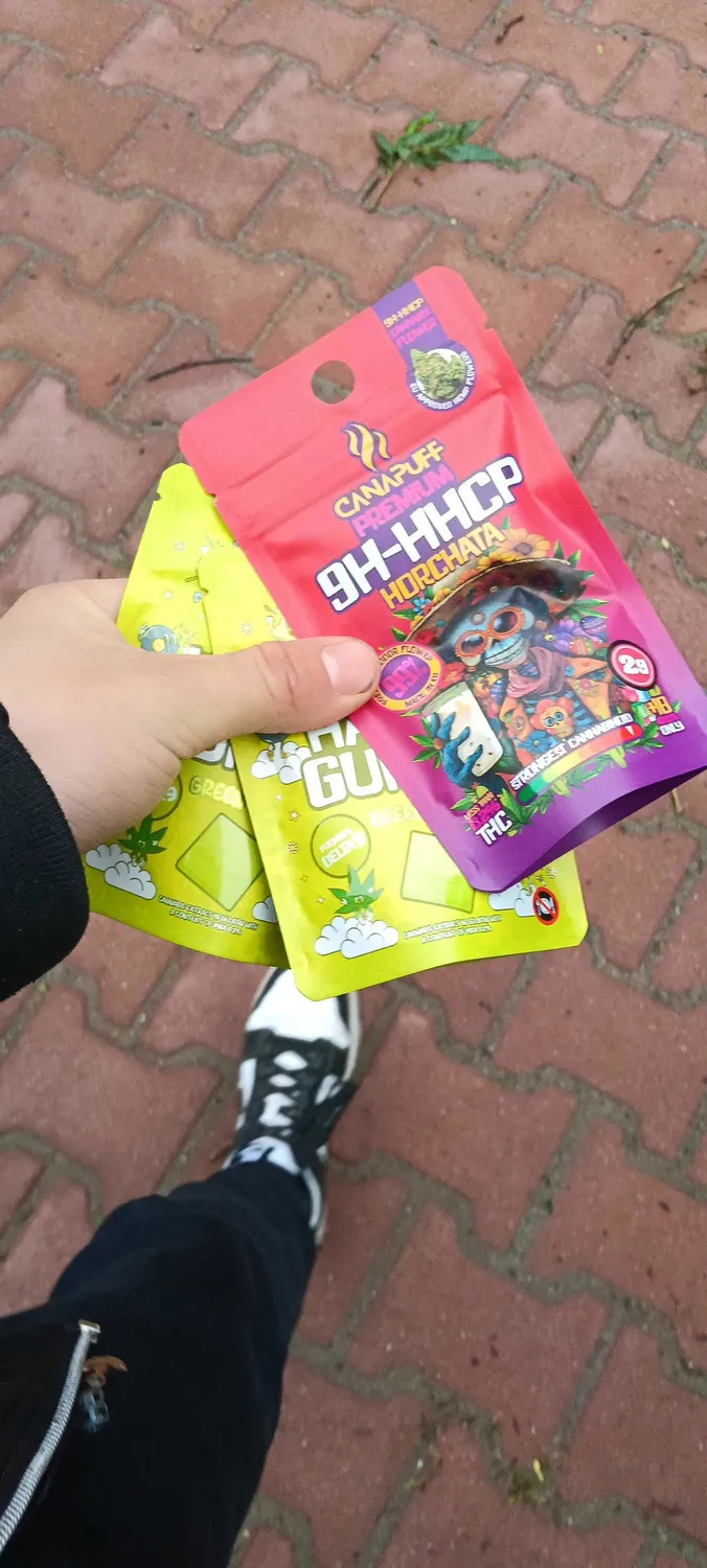 CanaPuff Horchata 9H-HHCP topskudd 1 g kremet søt