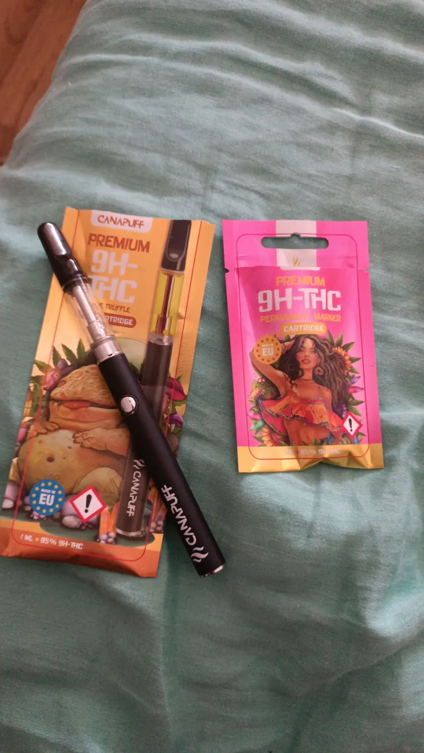 Canapuff White Truffle 9H-THC vape penn 95 %