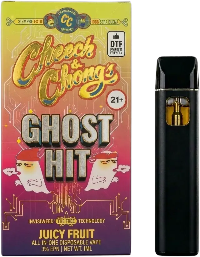 Cheech & Chong Ghost Hit EPN Juicy Fruit vape sativa