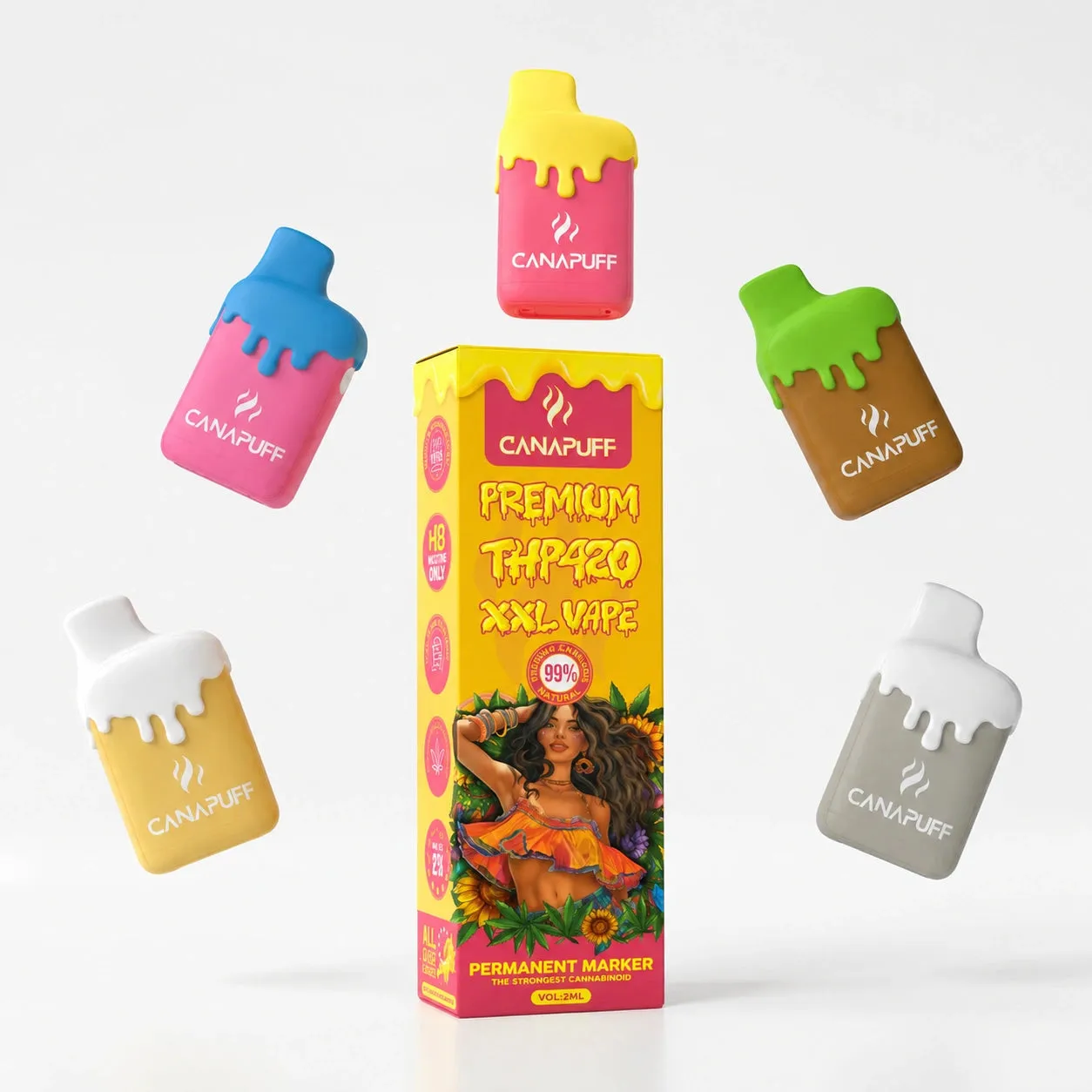 CanaPuff Permanent Marker THP420-vape 99% 2ml