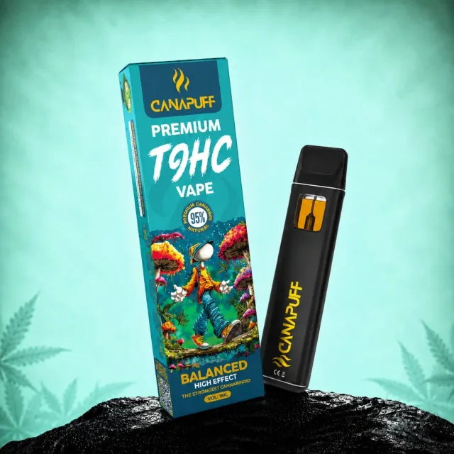 Canapuff Balanced 95% vape 1 ml søt sitrus