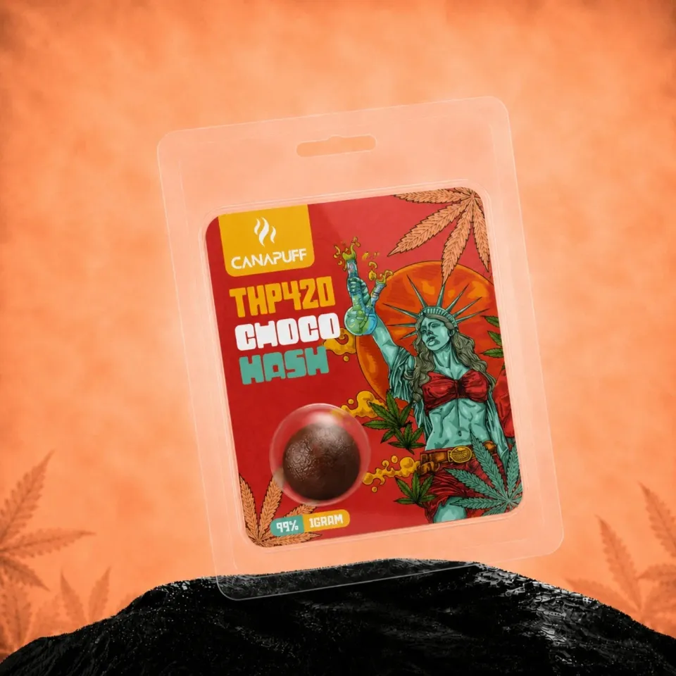 Canapuff THP420 Choco 99% hash sjokolade