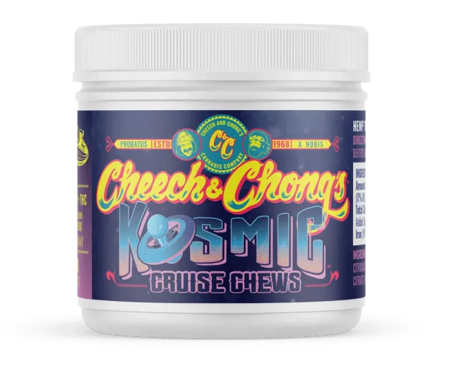 Cheech & Chong Kosmic Chews gummies 300 mg THC MIT