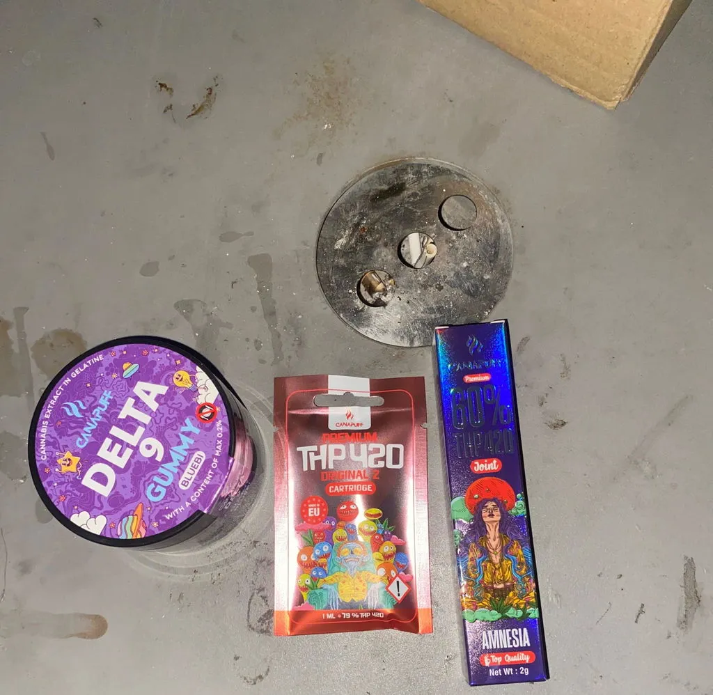 CanaPuff THP420 Amnesia joint 2 g 60% krydret urt