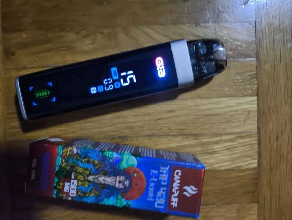 Canapuff THP420 Liquid Jealousy 1500mg plomme