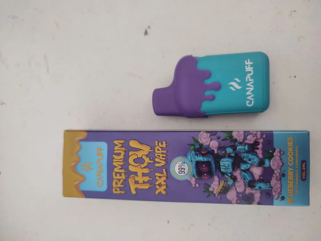 Canapuff Blueberry Cookies THCv vape 2 ml 99%