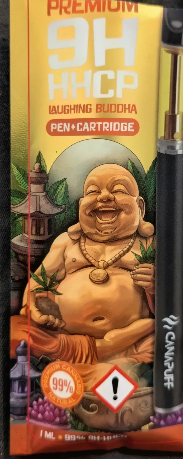Canapuff 9H-HHCP penn + patron Laughing Buddha 1ml lakris