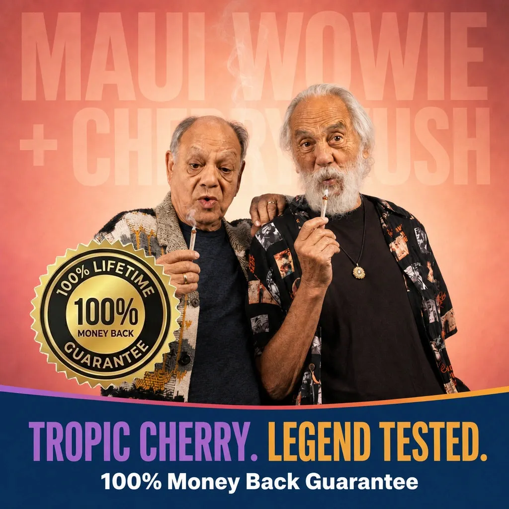 Cheech & Chong Blazers Maui Wowie Cherry Kush prerolls 5-pk 3,75g