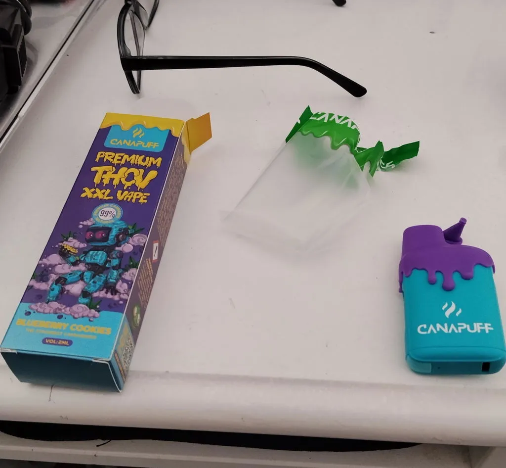 Canapuff Blueberry Cookies THCv vape 2 ml 99%