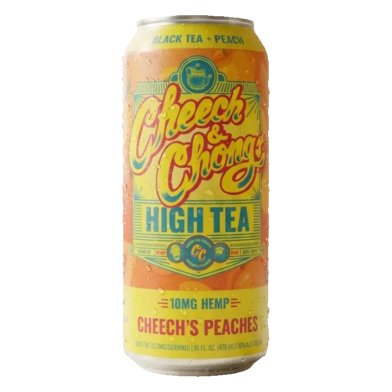 Cheech & Chong High Teas THC-iste fersken 4-pk 40 mg