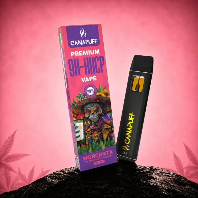 Canapuff 9H-HHCP Horchata vape 1 ml 99 % kremet