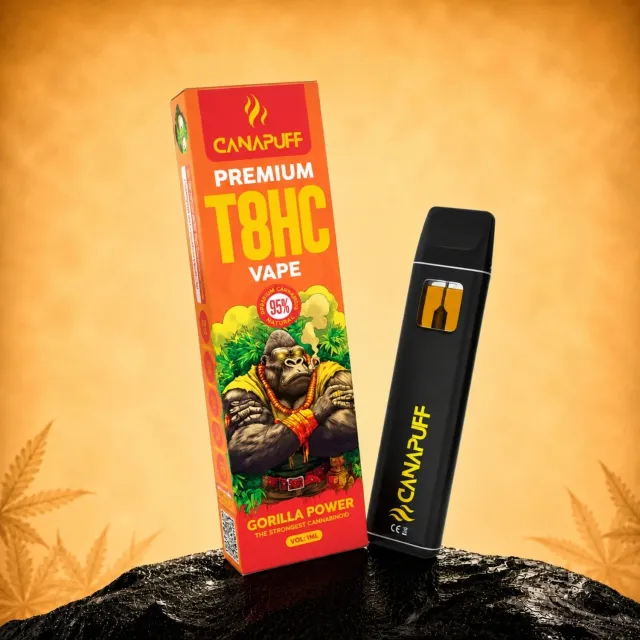Canapuff T8HC Vape Gorilla Power 95% 1ml