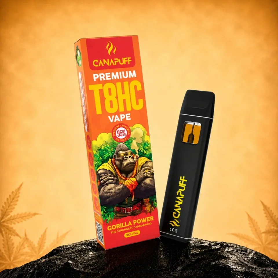 Canapuff T8HC Vape Gorilla Power 95% 1ml