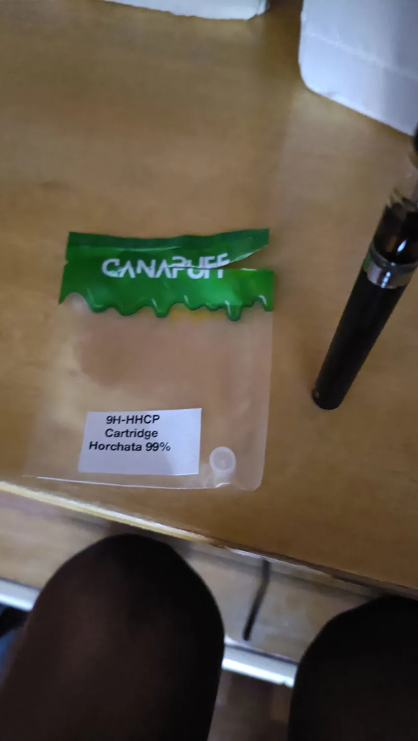 Canapuff 9H-HHCP vapepatron horchata kremet 1 ml