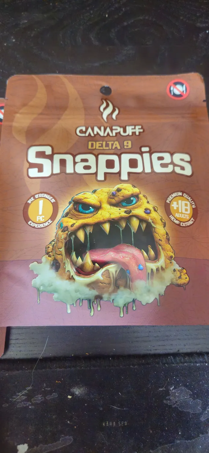 Canapuff Happy Chocolate Bitter sjokolade 5 stk mørk