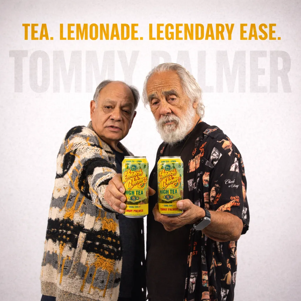 Cheech & Chong High Teas Tommy Palmer THC iste 4-pk 40 mg hurtigvirkende
