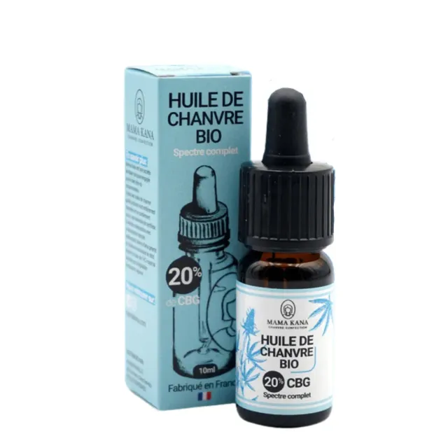 LeGrossiste Chanvre BIO CBG 20% CBG-olje 1 stk fullspektret