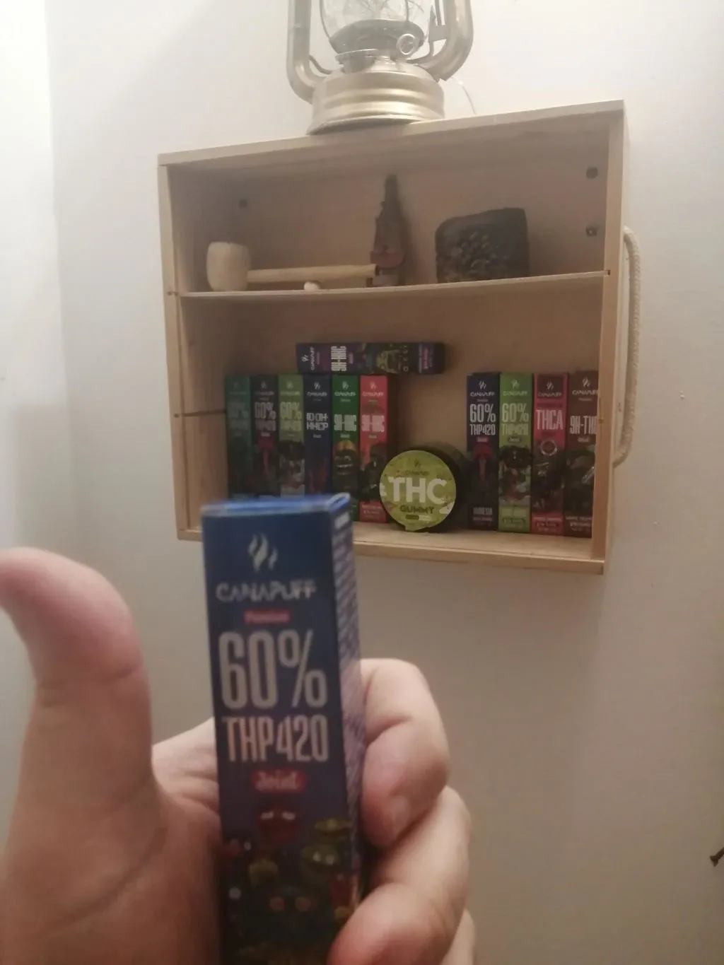 CanaPuff THP420 Amnesia joint 2 g 60% krydret urt