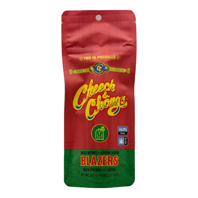 Cheech & Chong Blazers Maui Wowie Cherry Kush prerolls 2-pk
