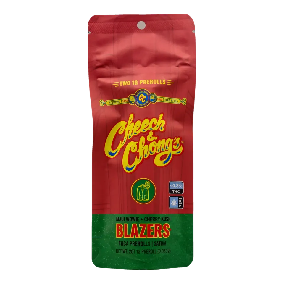 Cheech & Chong Blazers Maui Wowie Cherry Kush prerolls 2-pk