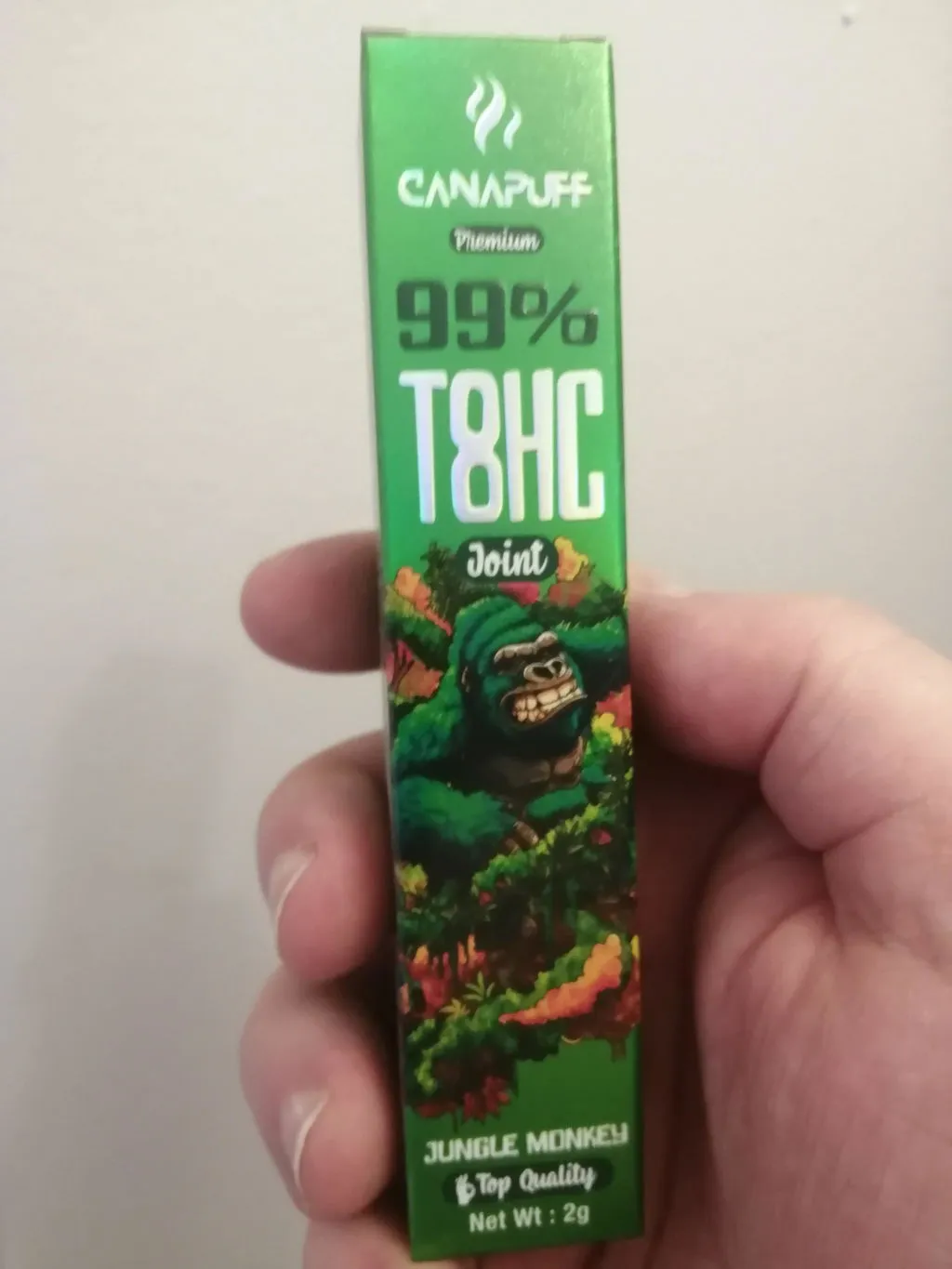 CANAPUFF T8HC Jungle Monkey joint 2g 99% tropisk