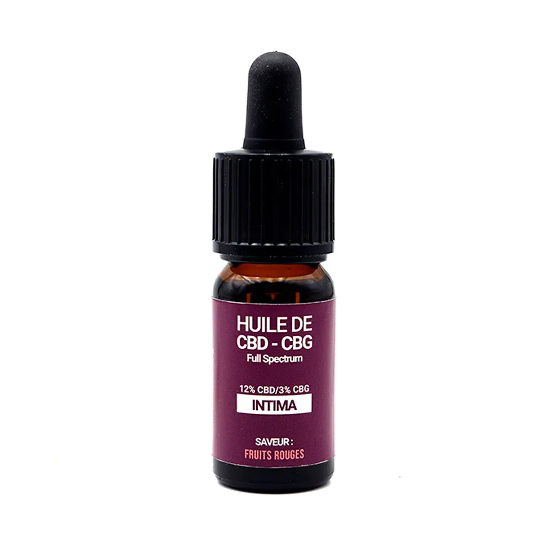Mama Kana Intima 10% CBD + 10% CBG olje røde bær
