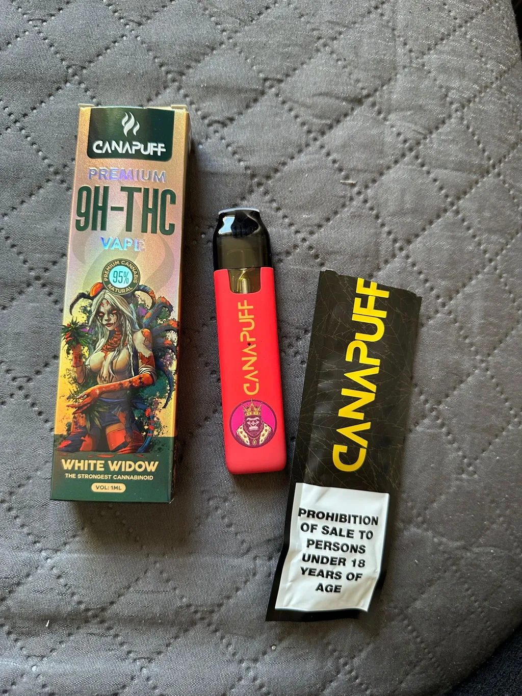 Canapuff Jungle Monkey T8HC vape 1 ml 95% citrus