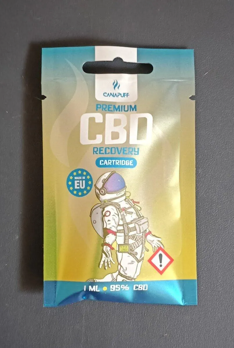 Canapuff CBD Recovery vapepatron 95% 1 ml