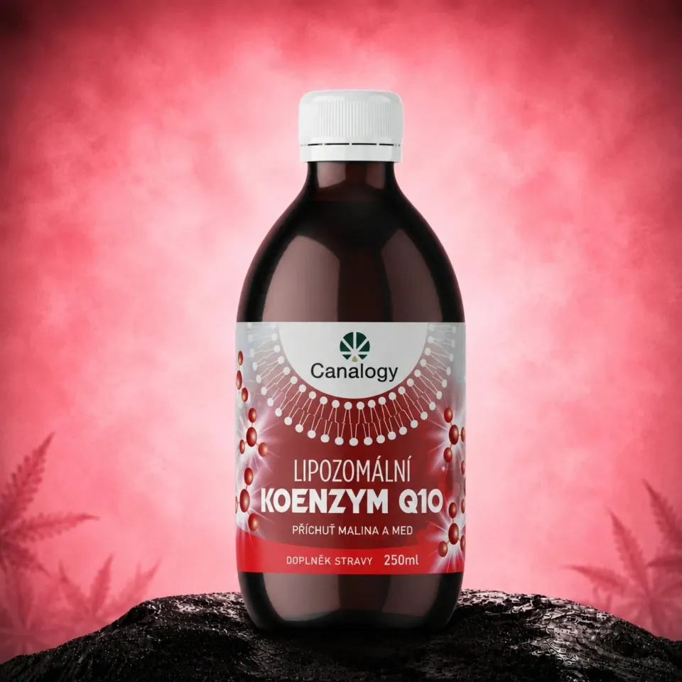 Canapuff Liposomal Coenzym Q10 250ml bringebær