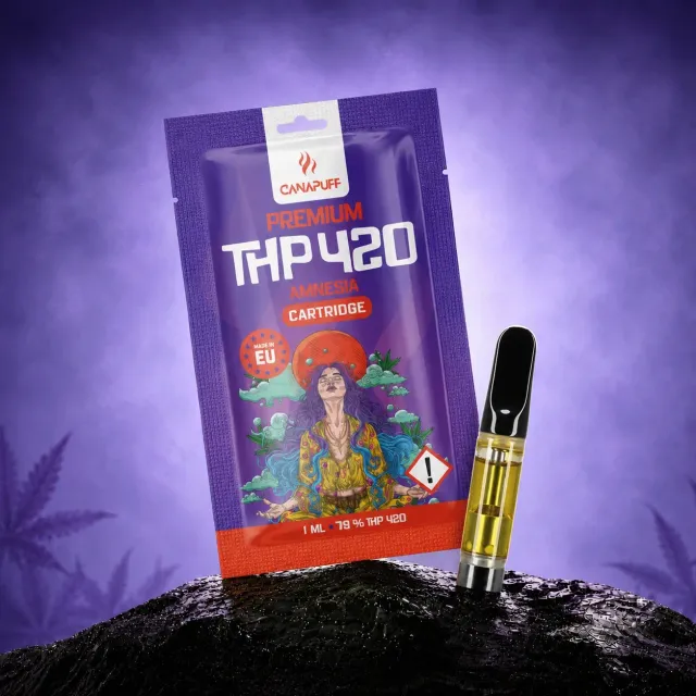 CANAPUFF Amnesia THP420 vape patron krydret standard