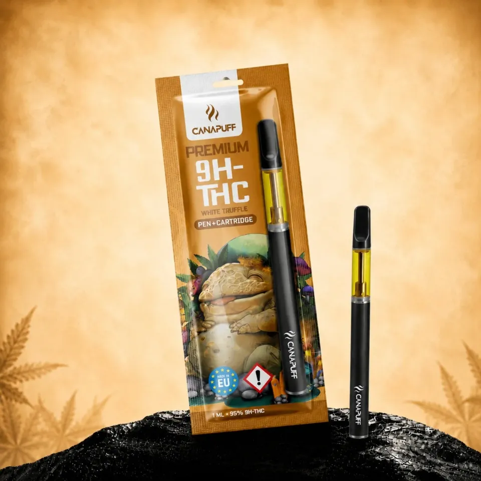 Canapuff White Truffle 9H-THC vape penn 95 %