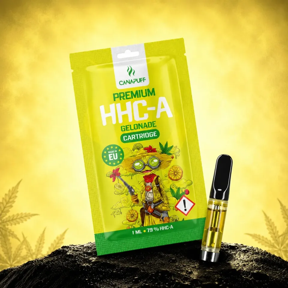 Canapuff HHC-A Gelonade 79% vapepatron sitron