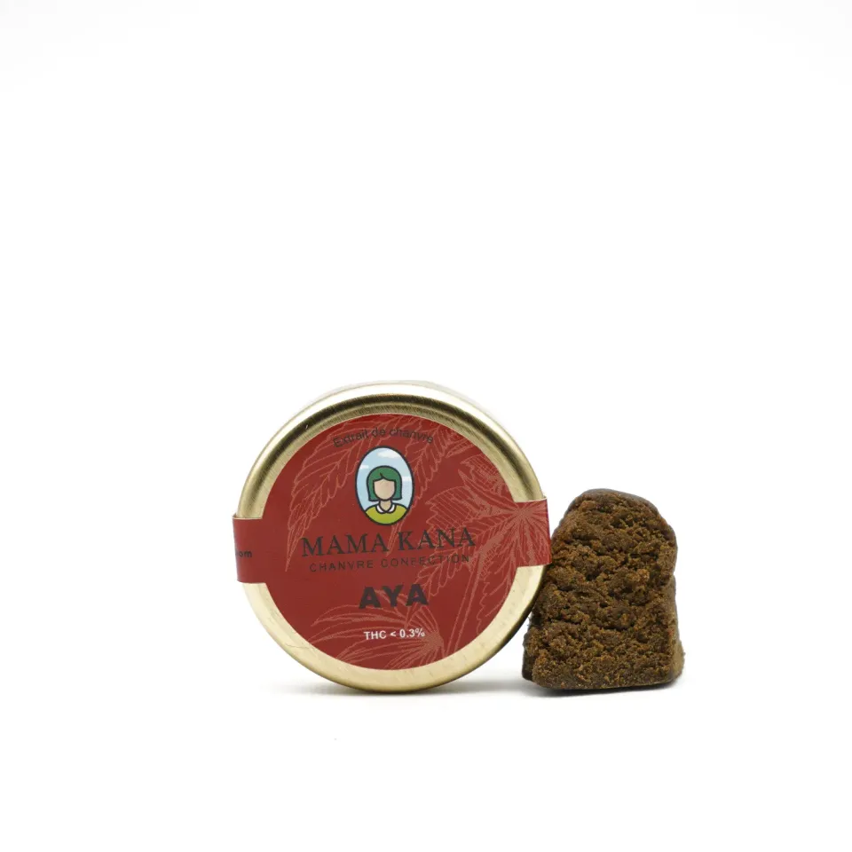 LeGrossiste Aya CBD-resin 5 x 2 g pepper og sedertre