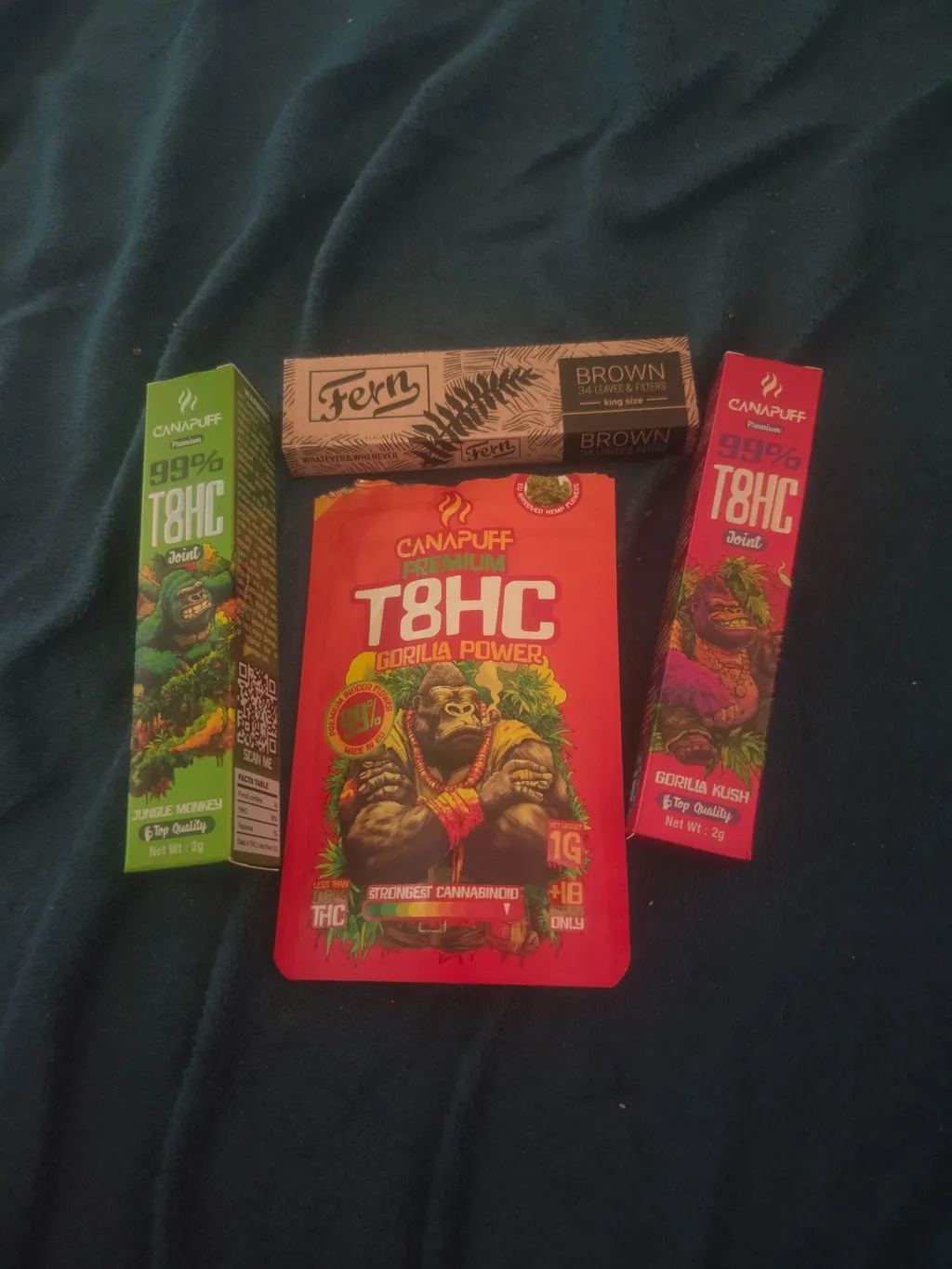 CANAPUFF T8HC Jungle Monkey joint 2g 99% tropisk