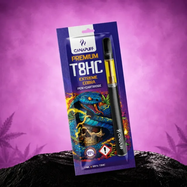 Canapuff T8HC Extreme Cobra vape penn+patron