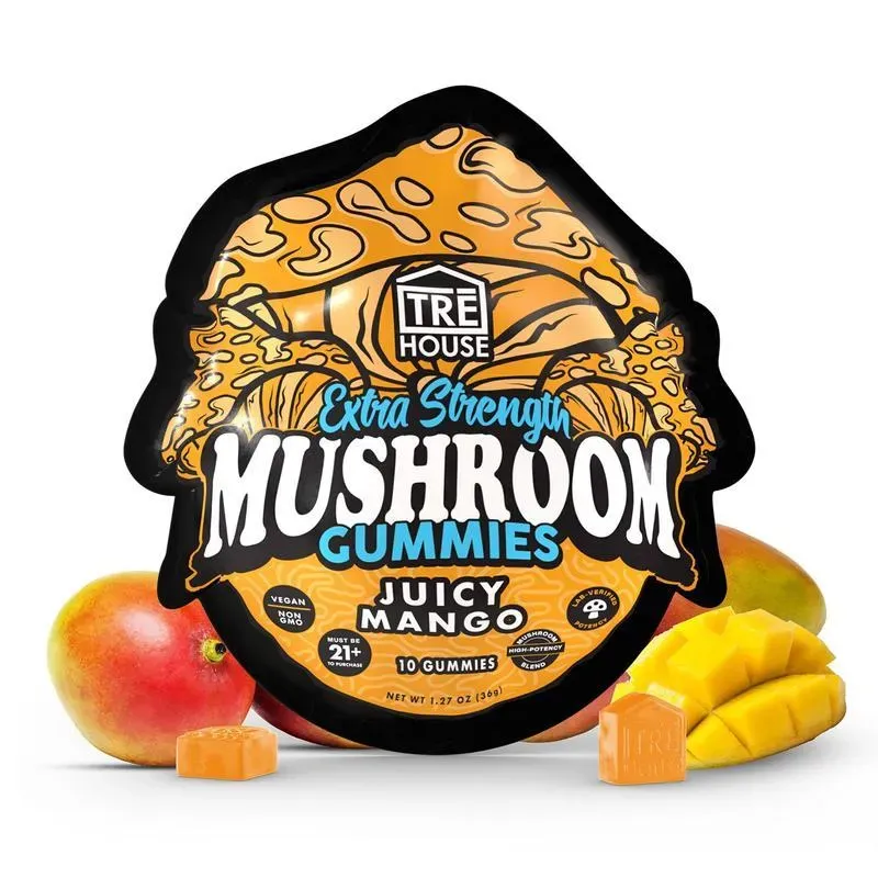 TRE House Extra-Strength soppvingummi juicy mango uplifting