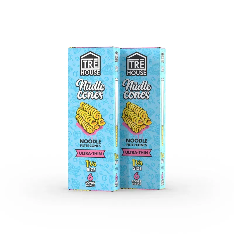 TRE HOUSE Nudle 1 1/4 Ultra Thin cones 18 stk nudelfilter